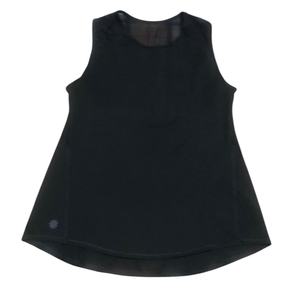 Athleta Women's Black Sleeveless Top mesh